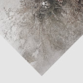 Decoupage  Santa Chair & Tree Tissuepapier (Detail)