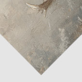 Decoupage  Santa Rudolph Winterscène Tissuepapier (Detail)