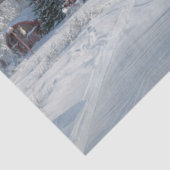 Decoupage Santa Snoep Land Forest Home Tissuepapier (Detail)