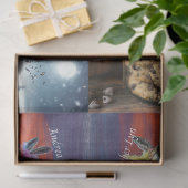 Decoupage Set 4 Elf Cookie Jar Santa Horse Tissuepapier (Geschenk)