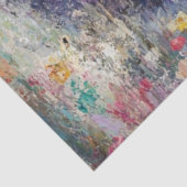 Decoupage sierlijke ballerina dansende veld bloeme tissuepapier (Detail)