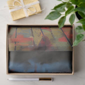 Decoupage Skeleton Couple Dancing Day of Dead Tissuepapier (Geschenk)