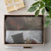 Decoupage Skeleton Couple Halloween Wedding  Tissuepapier (Geschenk)