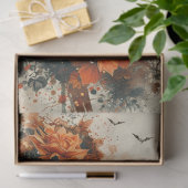 Decoupage Skeleton Couple Victor & Eliza in het ro Tissuepapier (Geschenk)