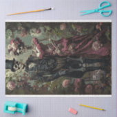 Decoupage  Skeletten Dag van de Dood Tissuepapier (Craft)