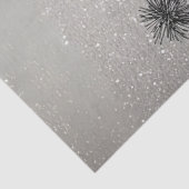 Decoupage Snowman Pair Red Hats Scarves Tissuepapier (Detail)