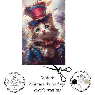 Decoupage Speelse Liberty Bell Kat USA Tissuepapier
