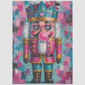 Decoupage Starlight Sass Whimsical Notenkraker Tissuepapier (Voorkant)