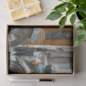 Decoupage Ste Phe Steampunk Kunst  Tissuepapier (Geschenk)