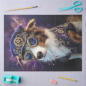 Decoupage Steampunk Australian Cattle Hondenras Tissuepapier (Craft)