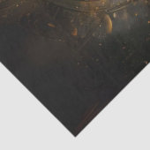 Decoupage Steampunk Leeuw ingewikkelde versnelling Tissuepapier (Detail)