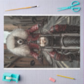 Decoupage Steampunk Standaard Poedel Biker Tissuepapier (Craft)