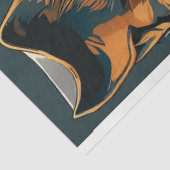 Decoupage Steampunk Steal Dog Tissuepapier (Detail)