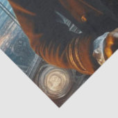 Decoupage Steampunk Victorian Space Air Captain Tissuepapier (Detail)