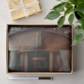 Decoupage Steampunk Vliegende Teckel Tissuepapier (Geschenk)