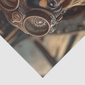 Decoupage Steampunk Vliegende Teckel Tissuepapier (Detail)