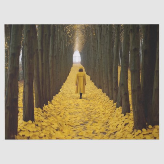 Decoupage Tissue Paper - Fluistert van het Wilde 4 Tissuepapier (Voorkant)