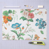 DECOUPAGE TISSUEPAPIER:  BLOEMEN BEHANG TISSUEPAPIER (Craft)