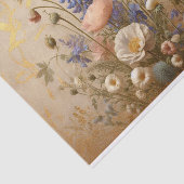 Decoupage tissuepapier bloemontwerp (Detail)
