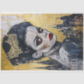 Decoupage Tissuepapier Bruid van Frankenstein (Voorkant)