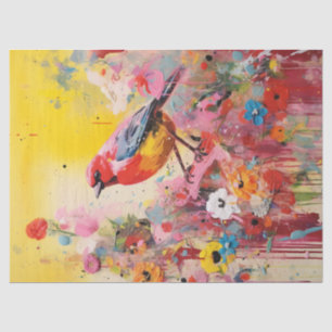 Decoupage tissuepapier - Gebloemde fantasieën