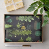Decoupage tissuepapier glazen terrariumvazen (Geschenk)