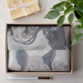 Decoupage tissuepapier, Paardenkop Tissuepapier (Geschenk)