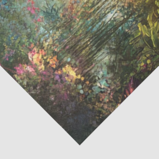 Decoupage Tropical Hawaii Rainforest Jungle Tissuepapier (Detail)