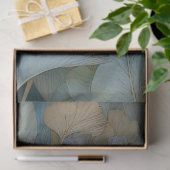 Decoupage Uil met bladeren Art Nouveau Tissuepapier (Geschenk)