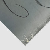 Decoupage uitgebreide haan lange witte veren tissuepapier (Detail)