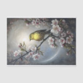 decoupage van de grote grasmus tissuepapier (Voorkant)