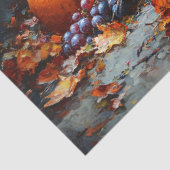 decoupage van de herfsthoorn tissuepapier (Detail)