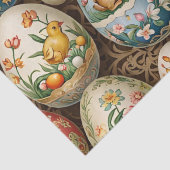 Decoupage van de kunst van het paasei tissuepapier (Detail)