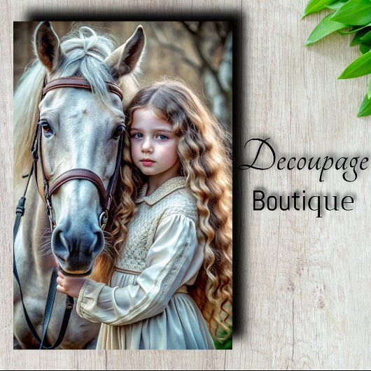 decoupage van de witte teugels tissuepapier