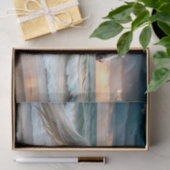 decoupage van een oceaanhengst tissuepapier (Geschenk)