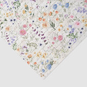 Decoupage van het handschrift van de Lente Wilde B Tissuepapier (Detail)