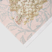 Decoupage van roze-floral-bouquet tissuepapier (Detail)