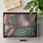 Decoupage van tapijt tissuepapier (Geschenk)