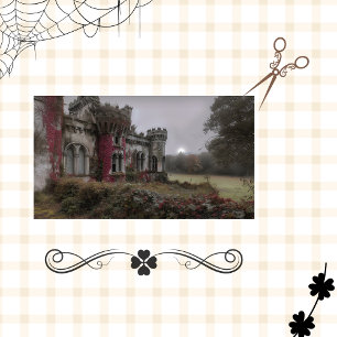 Decoupage Vergeten Castly Ierland & Mystery Tissuepapier