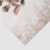 Decoupage  Victoriaans Roze Giraffe Tissuepapier (Detail)