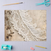 Decoupage Vintage kanttrim Tissuepapier (Craft)