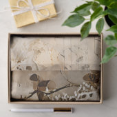 Decoupage Vintage kanttrim Tissuepapier (Geschenk)