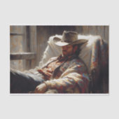 decoupage voor cowboyrust tissuepapier (Voorkant)