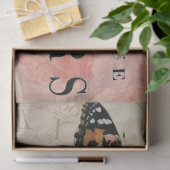 Decoupage voor de losbladige vlinder La Boutique Tissuepapier (Geschenk)