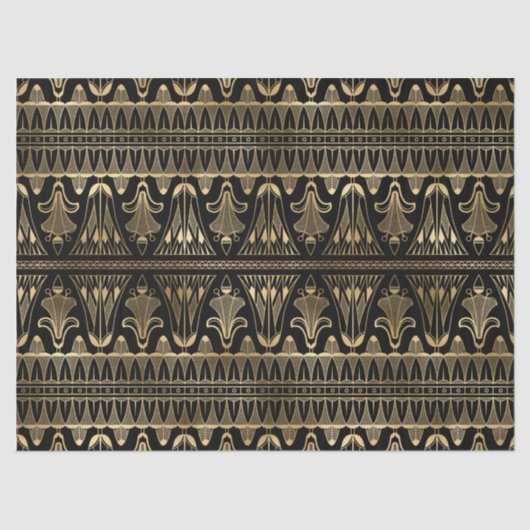 Decoupage voor Gold en Black Art Tissuepapier (Voorkant)