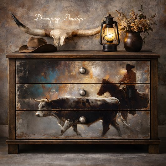 Decoupage voor veehouderij tissuepapier