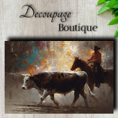Decoupage voor veehouderij tissuepapier
