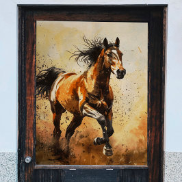decoupage voor wilde jonge paarden tissuepapier