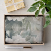 decoupage voor witte pioenen tissuepapier (Geschenk)