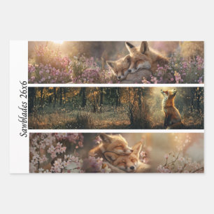 Decoupage Vos Bos Scènes Handzaag Panelen Inpakpapier Vel